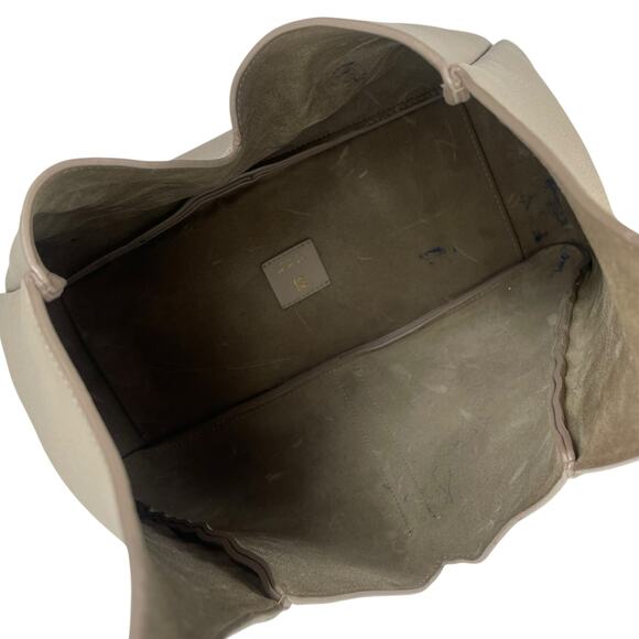 Givenchy Mediuum G Padlock Leather Hobo Bag Natural Beige Gold - Picture 15 of 16